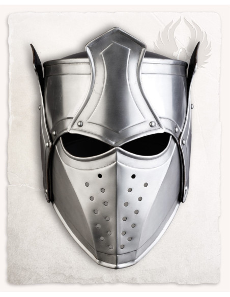 Capacete Rei Medieval com Coroa...