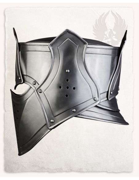 Capacete Rei Medieval com Coroa...