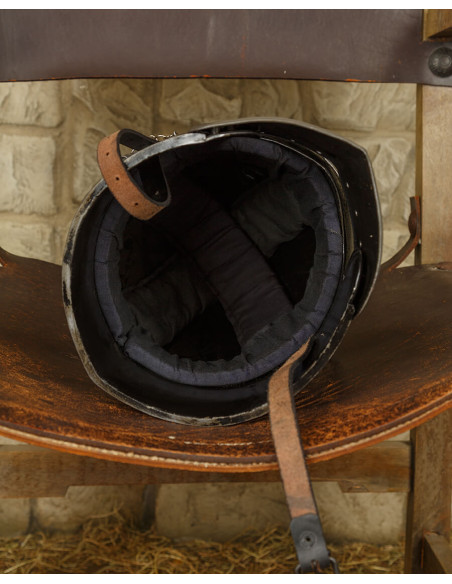 Lavatório em aço polido com viseira...