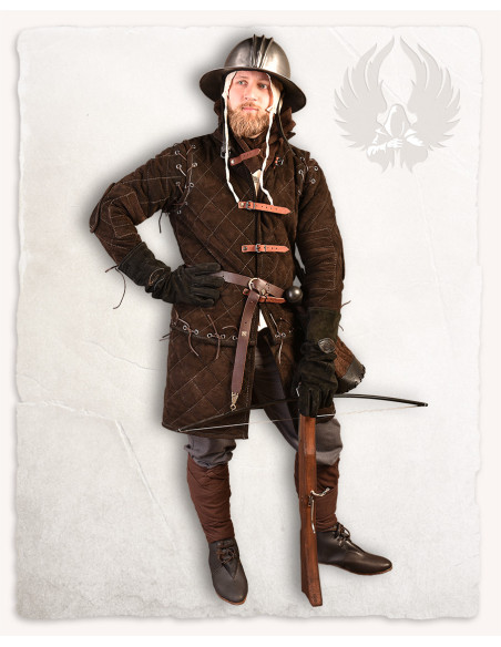 Capacete Kettle modelo Owen, aço polido