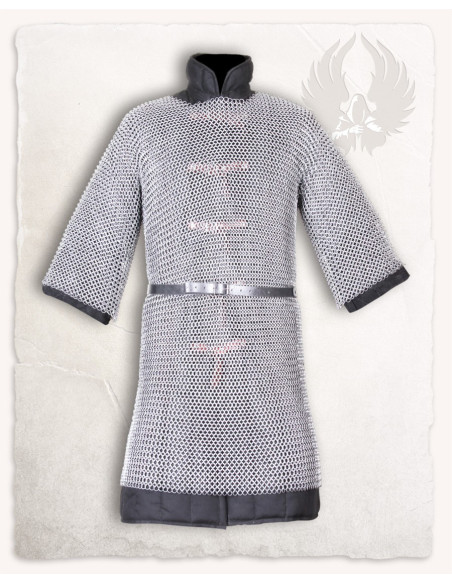 Cota de malha anel plana modelo John,...