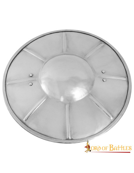 Broquel de aço medieval funcional...