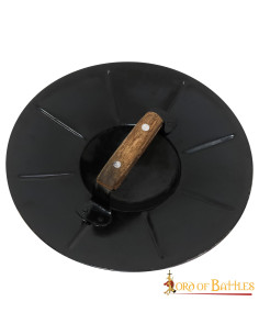 Broquel de aço medieval funcional (30,4 cm.) 2