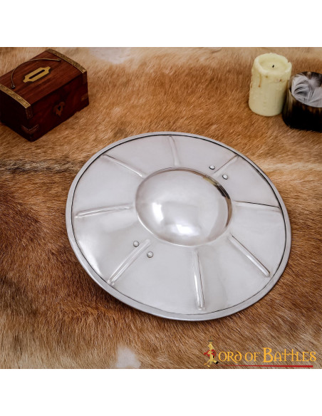 Broquel de aço medieval funcional...