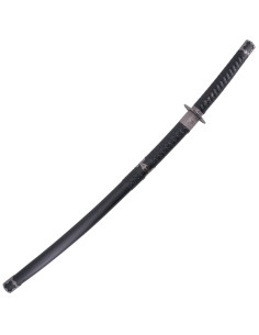 Katana com bainha de madeira preta Wakizashi 2