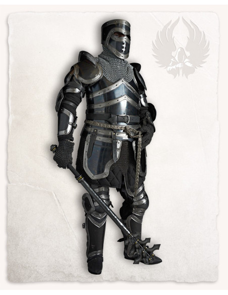 Cota de malha do executor com...