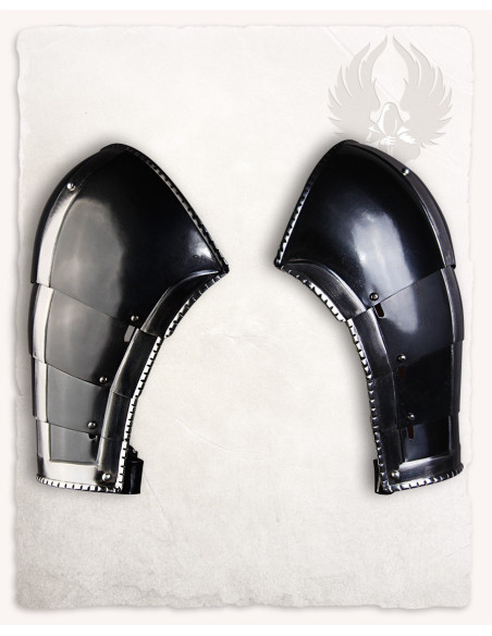 Ombreiras medievais em aço enegrecido...