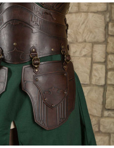 Lancelot moidelo alças medievais laterais marrons