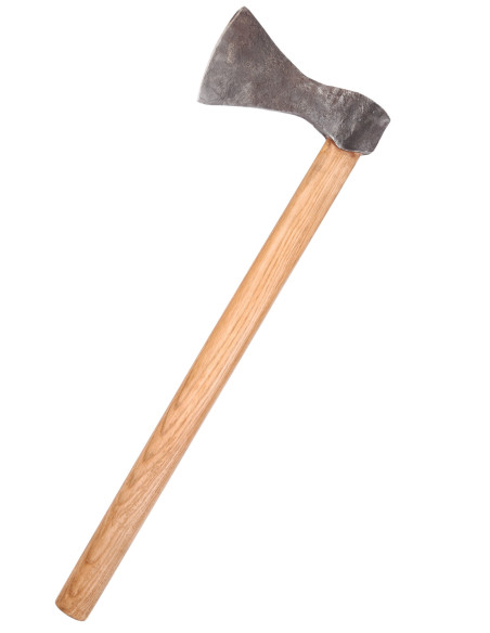 Machado Viking de aço forjado à mão,...