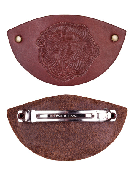 1 presilha de cabelo com nó celta e...