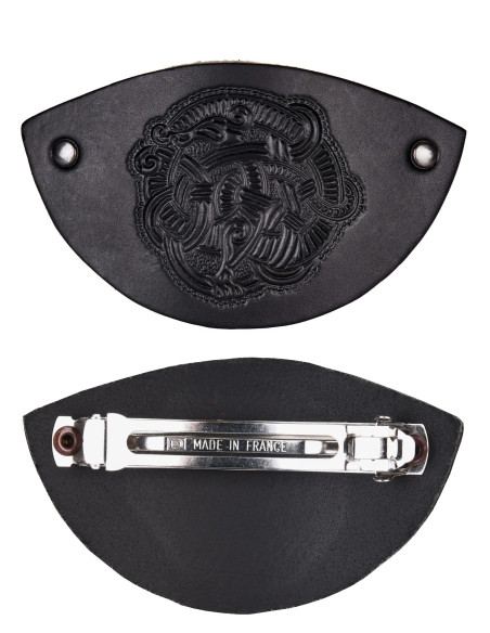 1 presilha de cabelo com nó celta e...