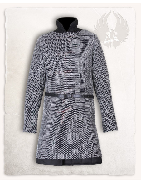 Cota de malha longa medieval modelo...