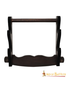 Suporte de parede para machado ou espada (30 x 37,5 cm.) 2