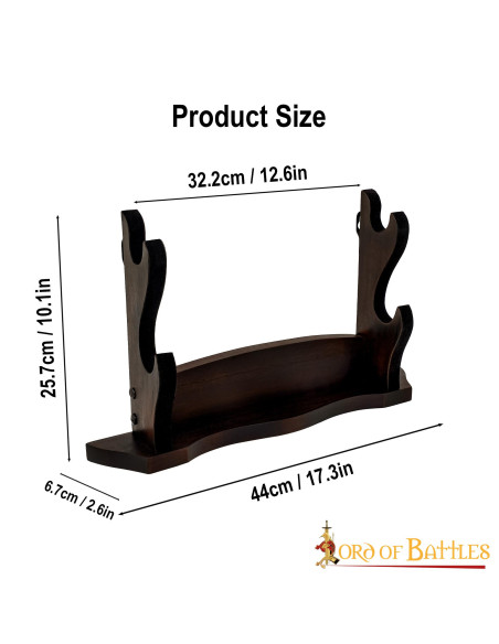 Suporte de mesa para 2 espadas ou...