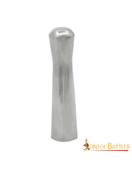 Contera de aço lança medieval (12,7 cm.)