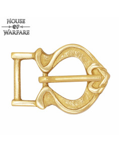 Fivela medieval em latão maciço