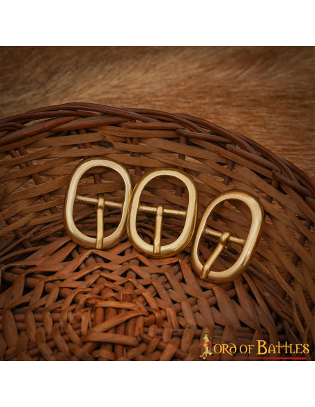 Pacote de 3 fivelas medievais de...