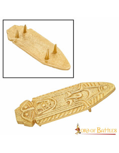 Decoração celta em folha de latão (6 cm.) 2