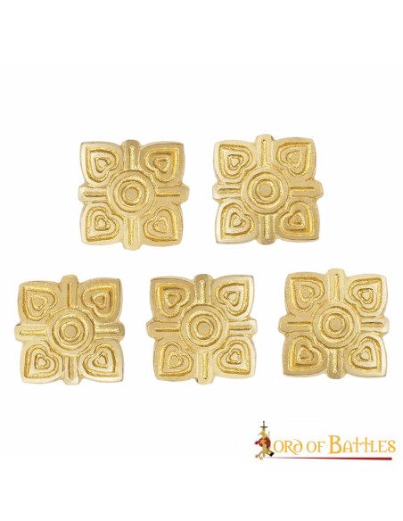 Pacote de 5 enfeites de cinto Viking...