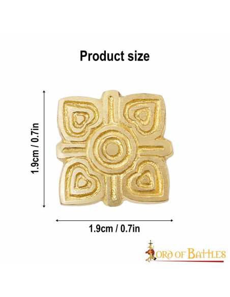 Pacote de 5 enfeites de cinto Viking...