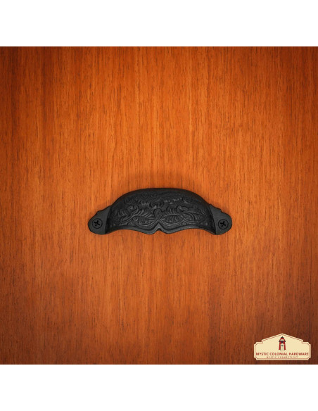 Conjunto de 4 cabos estilo vitoriano...