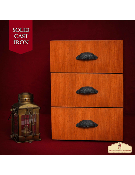 Conjunto de 4 cabos estilo vitoriano...