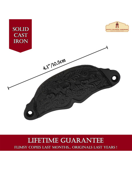 Conjunto de 4 cabos estilo vitoriano...