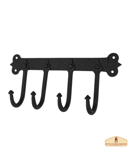 Cabide de parede rústico em ferro...