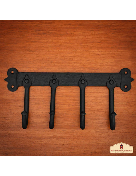 Cabide de parede rústico em ferro...