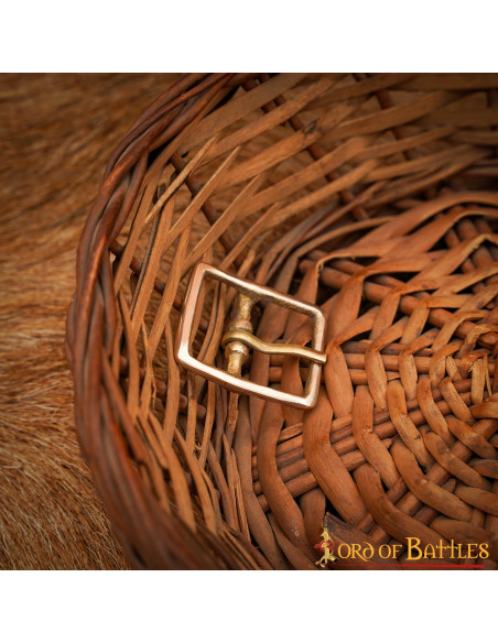 Fivela pequena em latão puro (2,8 x...