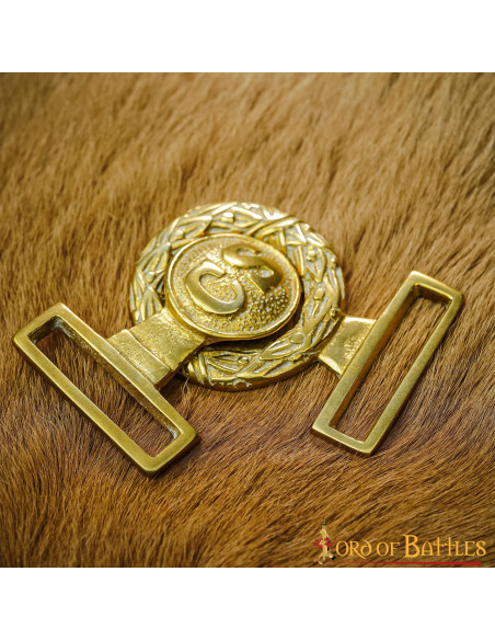 Fivela de latão da Guerra Civil de...