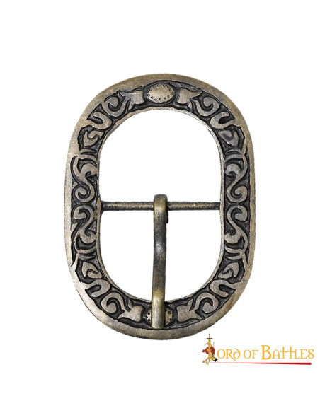 Pacote de 3 fivelas de latão antigo...