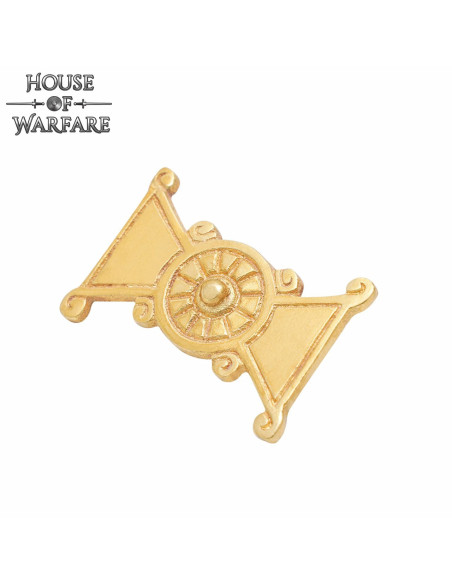 Decoração Viking em latão maciço