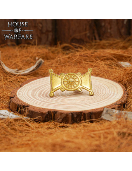 Decoração Viking em latão maciço
