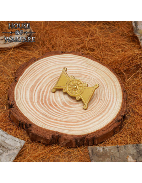 Decoração Viking em latão maciço