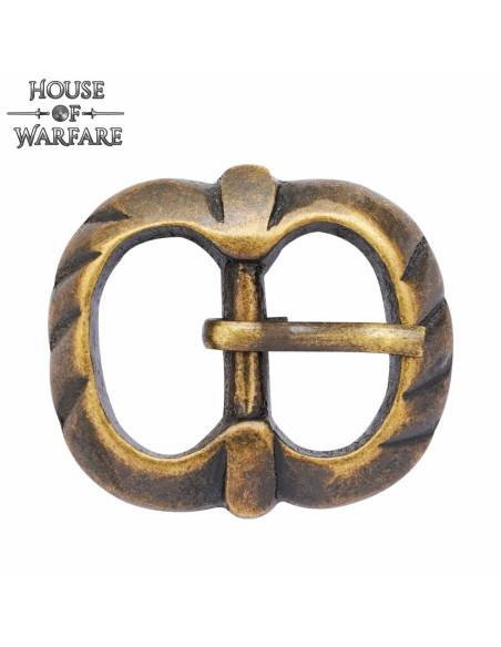 Fivela pequena em latão envelhecido...