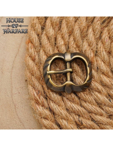 Fivela pequena em latão envelhecido...