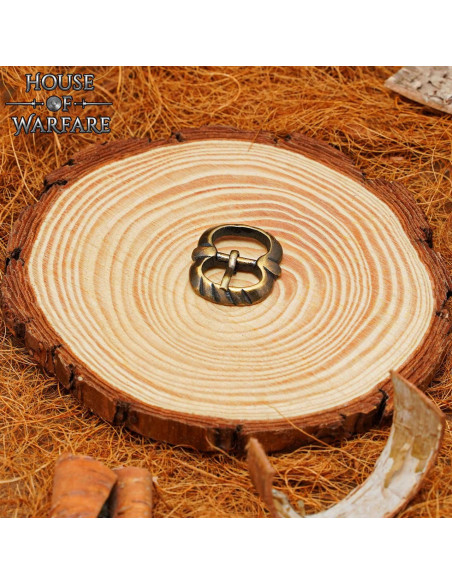 Fivela pequena em latão envelhecido...