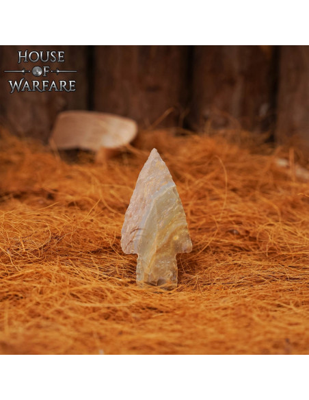 Ponta de flecha pequena em pedra de...