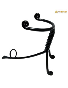 Suporte de ferro para trompa medieval (250 - 650 ml.)