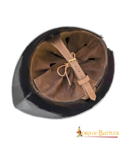 Barbuta medieval estilo italiano do século XV (16 g.) 2