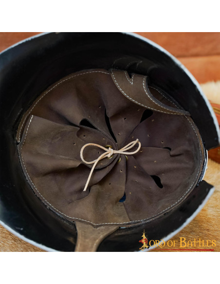 Barbuta medieval estilo italiano do...