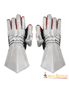 Manoplas de Cuirassier da Idade Média Tardia