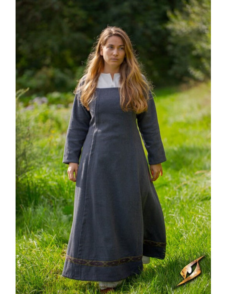 Vestido escandinavo da Era Viking,...