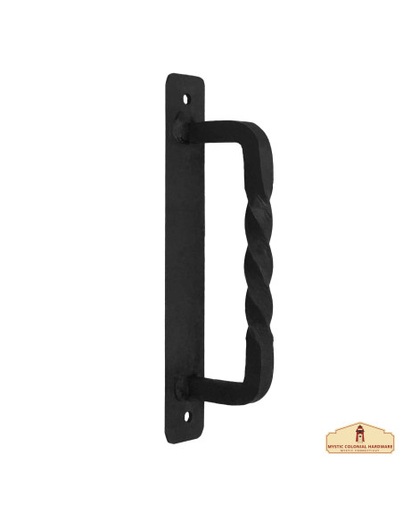 Maçaneta da porta de ferro do castelo...