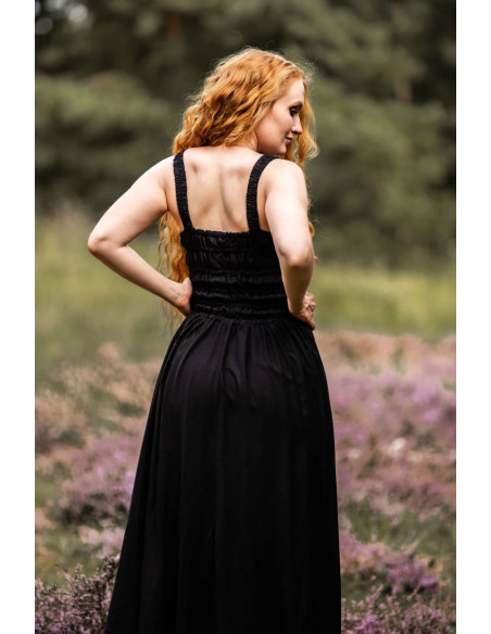 Jasmin elegante vestido medieval, cor...