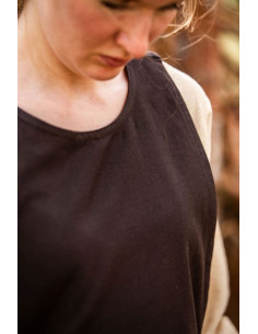 Sobretudo medieval Magdalena, cor marrom 2