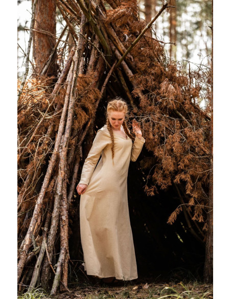 Vestido de mulher viking modelo Lina,...