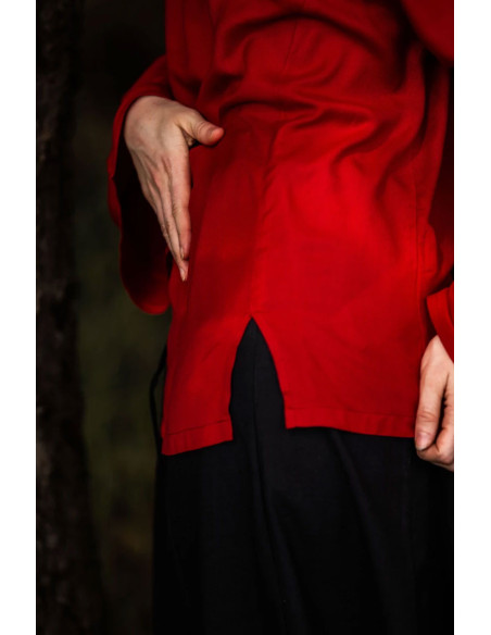 Blusa clássica medieval modelo Emma,...