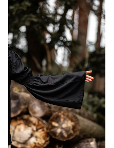 Blusa clássica medieval modelo Emma,...